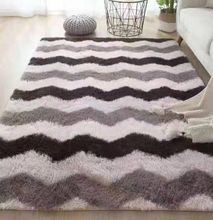 Soft Fluffy Carpet 5*8 - Zigzag Pattern